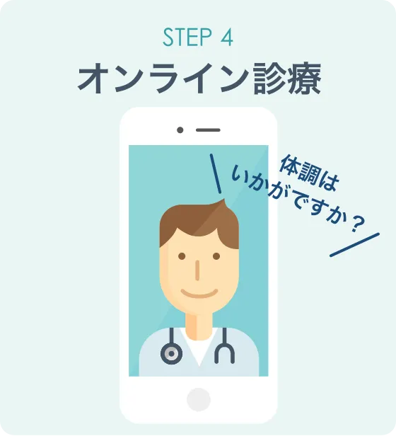 STEP4：オンライン診療